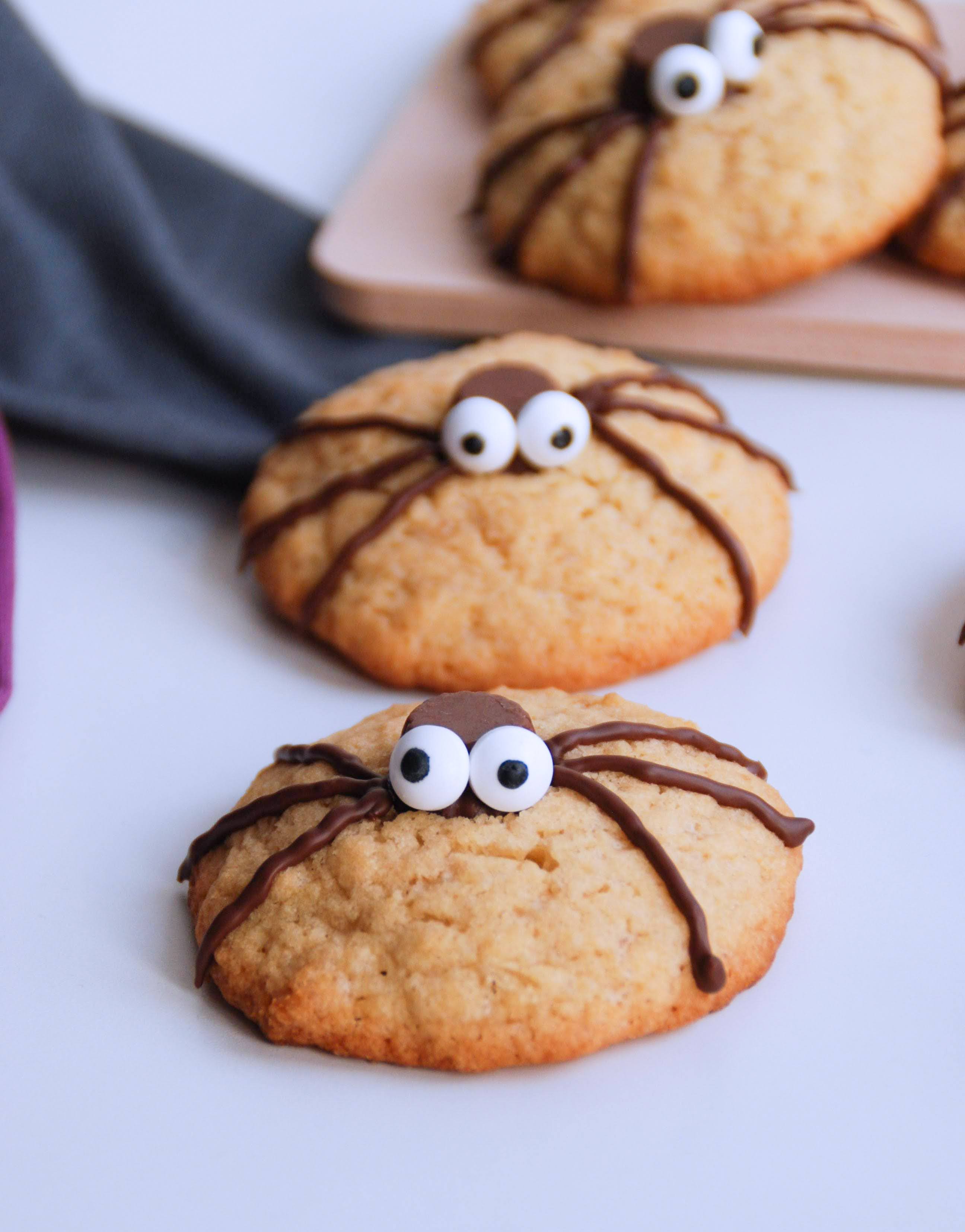 Spinnen Cookies