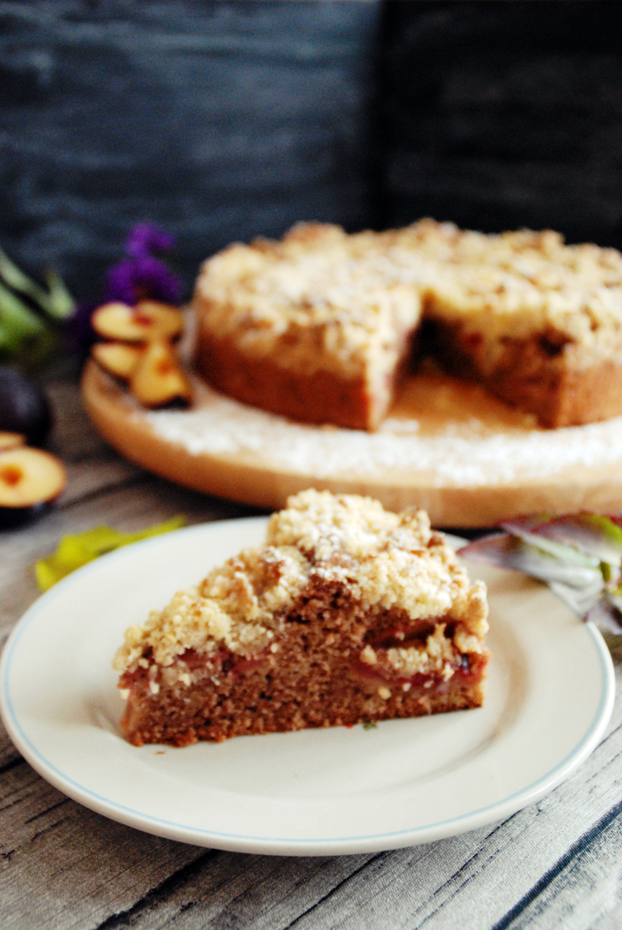 Pflaumenkuchen mit Marzipan-Zimt Streusel4 - Schürzenfräulein ...